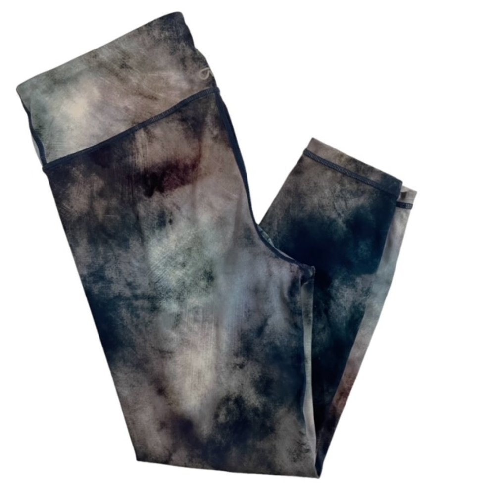 GapFit Eclipse High Rise Legging WMNS Size M – Tie Dye Indigo